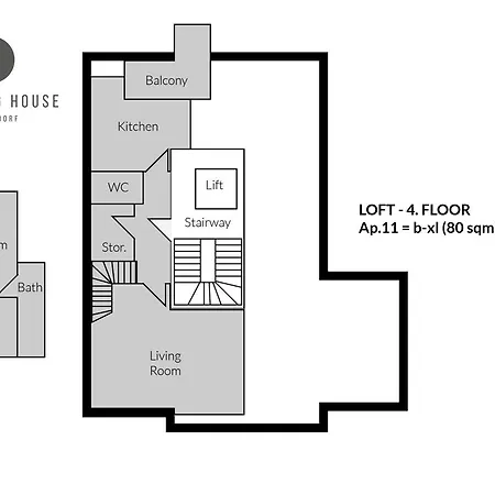 Ξενοδοχείο με διαμερίσματα B-boardinghouse 4*